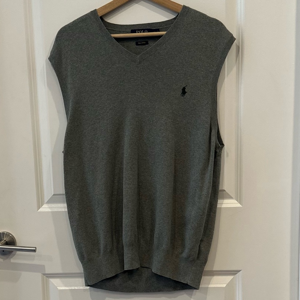 Men’s Polo Ralph Lauren Pima Cotton Sweater Vest (XL)